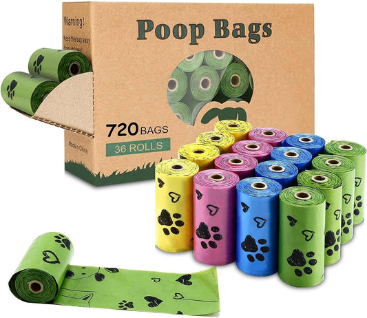 Biodegradable Dog Poop Bags (720 count)